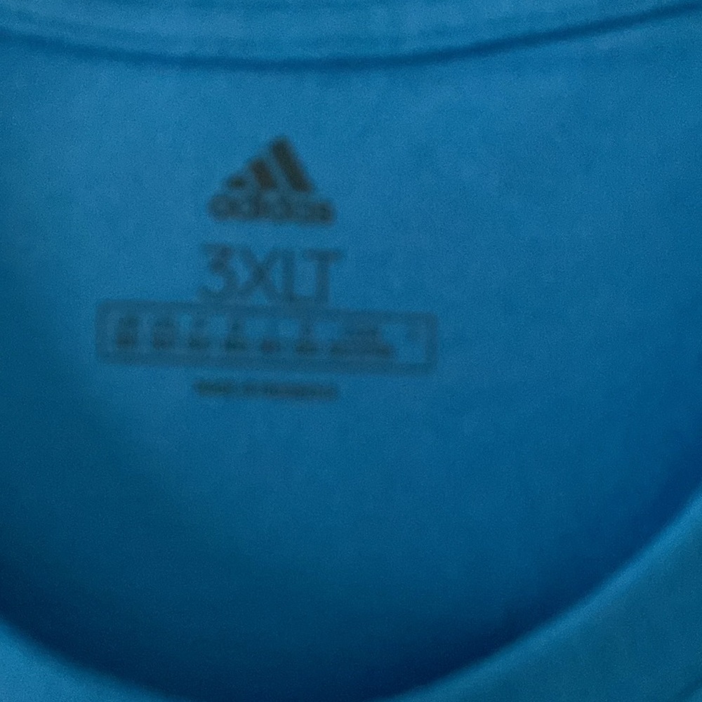 Men’s Adidas Blue Shirt - Picture 3 of 4